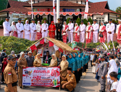 Semarak HUT RI ke-81 di Cibatu Berlangsung Spektakuler, Kreativitas Desa Warnai Pawai Dongdang