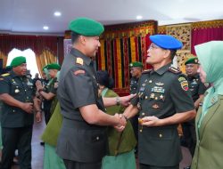 Pangdam I/BB Pimpin Serah Terima Pejabat dan Tradisi Korps Pejabat Kodam I/BB