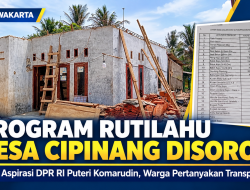 Program Rutilahu Dana Aspirasi DPR RI Puteri Komarudin di Desa Cipinang Disorot, Warga Pertanyakan Transparansi